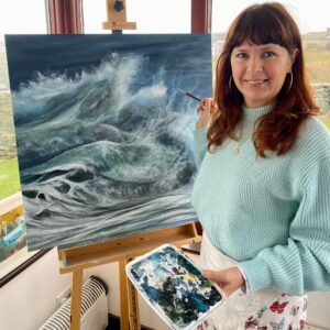 Lisa McDonald in Studio