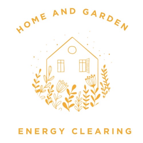 Black Minimalistic House with Garden Logo