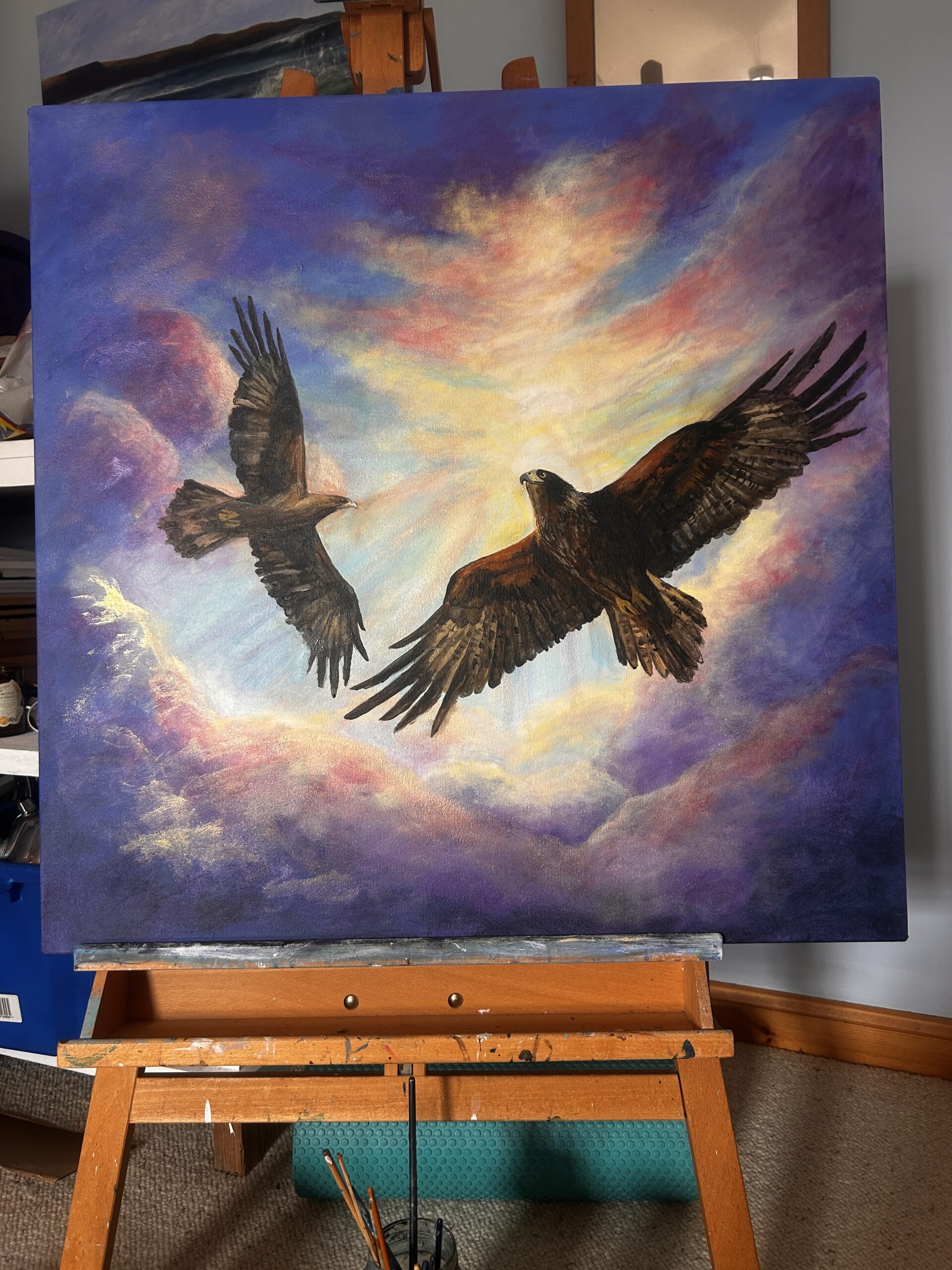 Spirit Eagle Painting