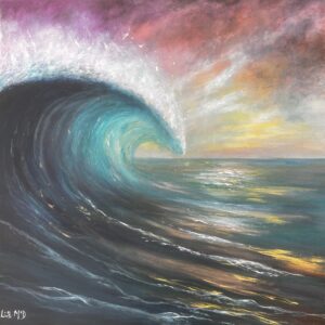 A New Dawn Wave Painting